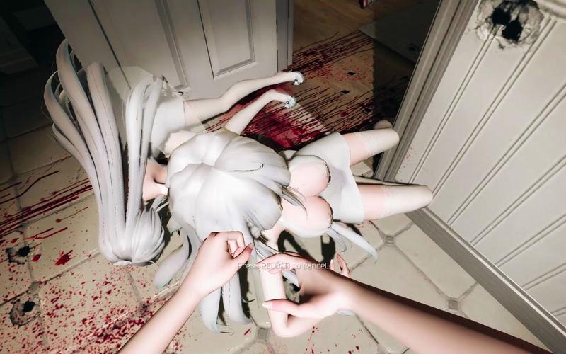 女性角色死亡动画