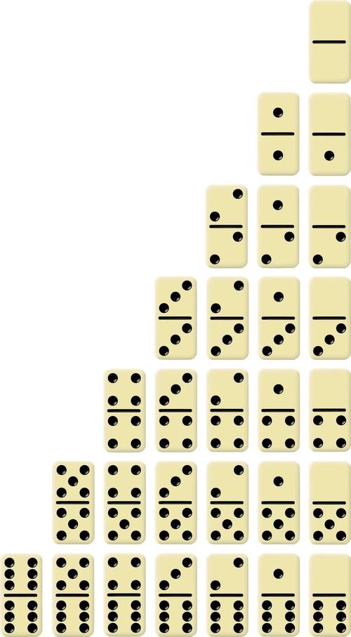 多米诺游戏骨牌