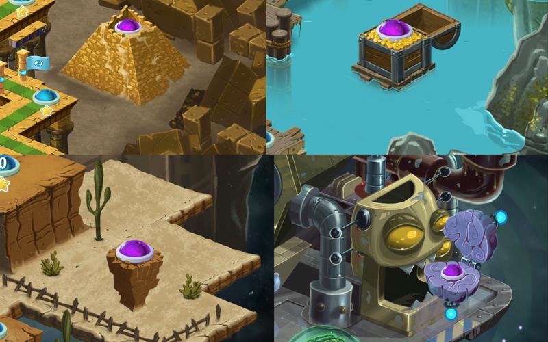 老版本植物大战僵尸2 迷宫地图纯净版