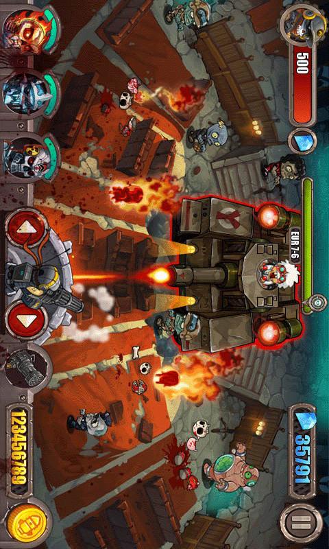 暴击僵尸破解版无限钻石金币2023无限能量无广告版