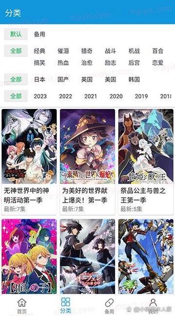 免费看所有动漫的软件