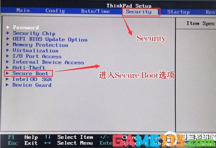 联想重装系统进入boot选哪个