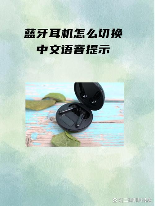 蓝牙耳机语音播报怎么改中文