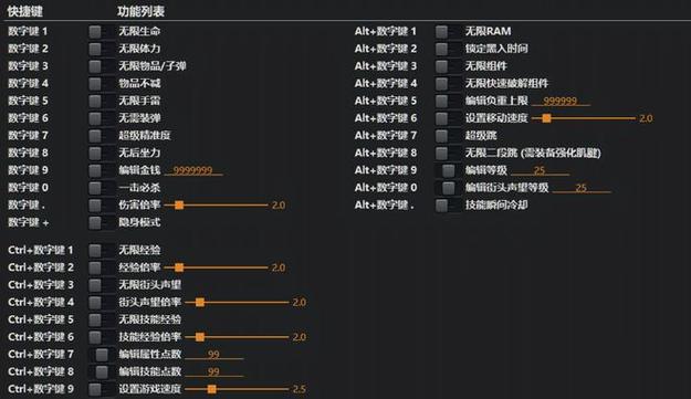 scum无限子弹作弊码