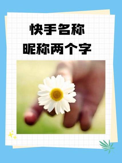 快手二字昵称