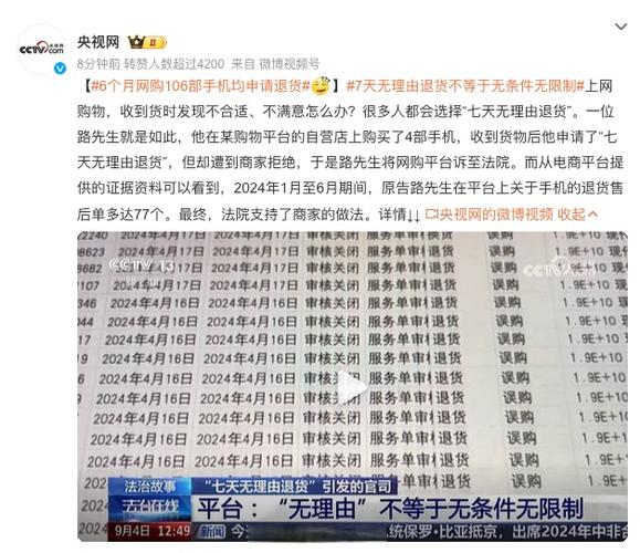 手机7天无理由退货