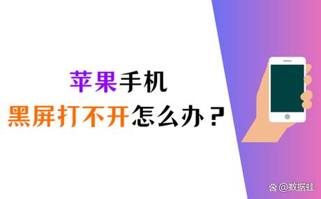 苹果黑屏解决方法