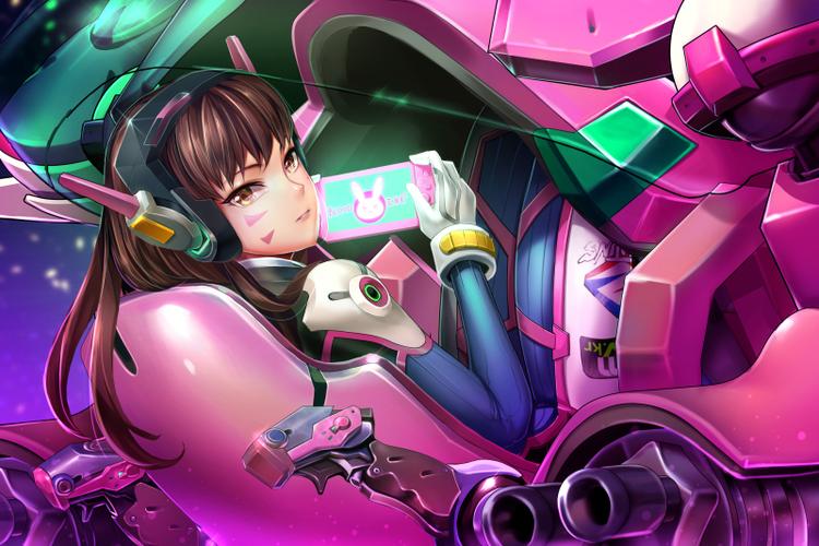 守望先锋d.va3D动漫_图标