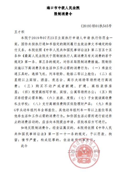怎么申请解除限制高消费令图标