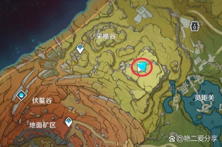 原神藏宝图的宝藏在哪里