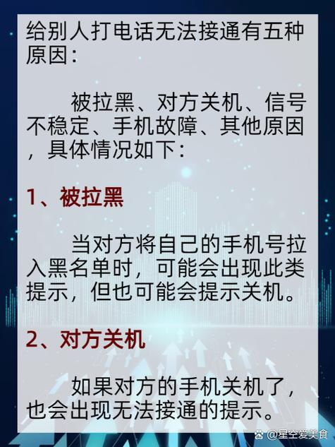 电话拉黑后关机 打电话会提示什么