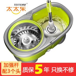 洗拖把桶旋转槽转不动