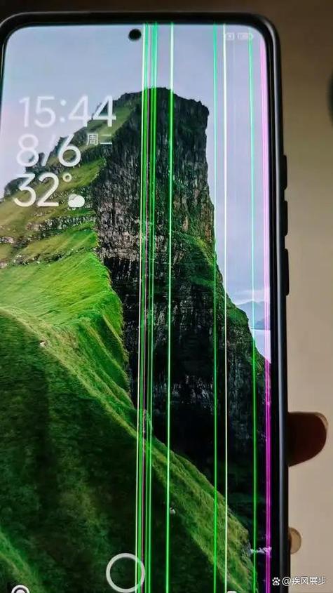 iphonexr屏幕出现竖线