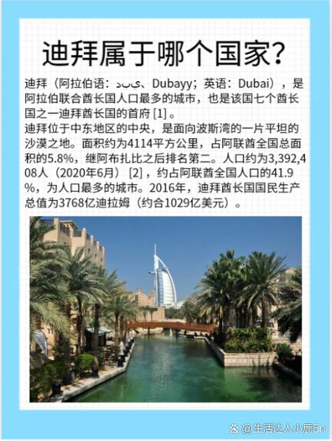 迪拜属于哪个国家