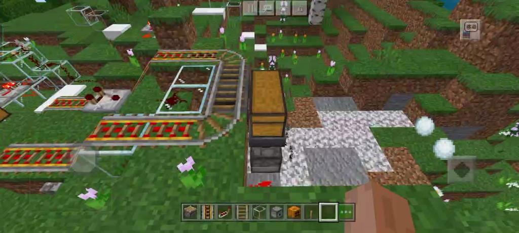 我的世界手机版自动刷雪机