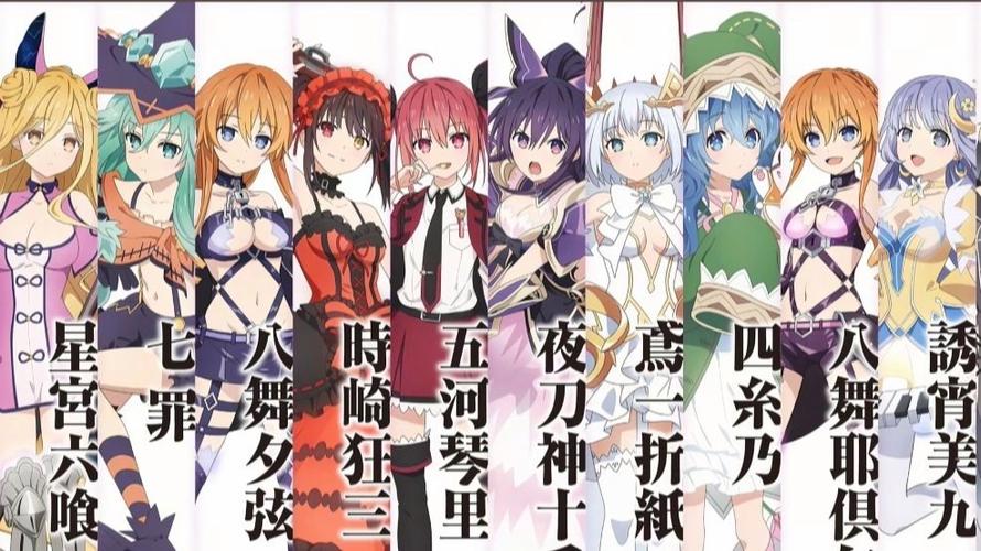 约会大作战全人物介绍