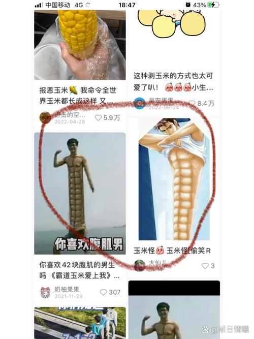 一颗男玉米的微博图标