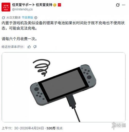 switch长期没充电会坏吗图标