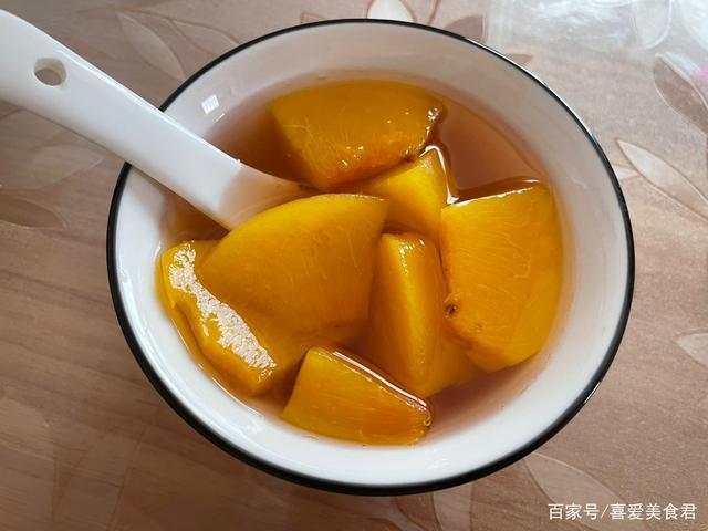 冰冻黄桃罐头煮多长时间