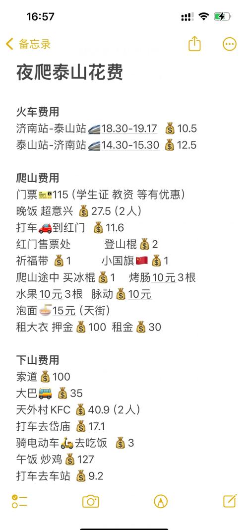 泰山收费标准图标