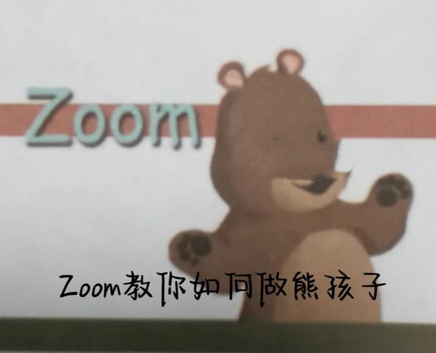 Zoom用英语怎么说