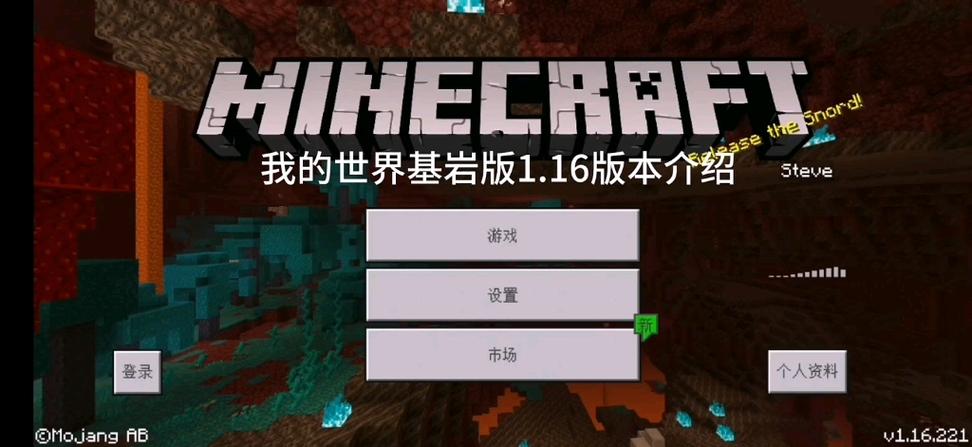 我的世界1.16更新内容图标