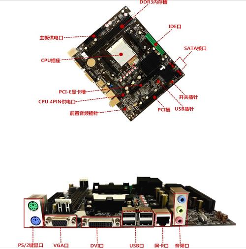 集显在主板上什么位置图标