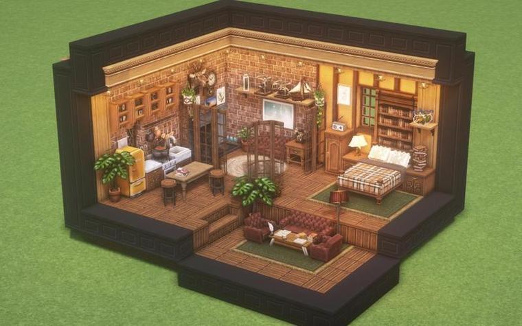 我的世界内饰卧室