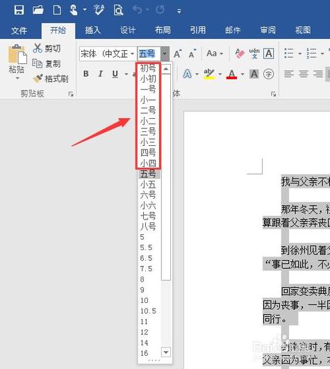 word怎么把字体变大图标