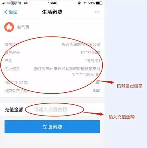 天然气缴费网上怎么交图标