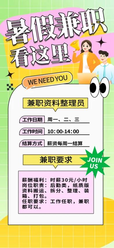 招聘兼职信息