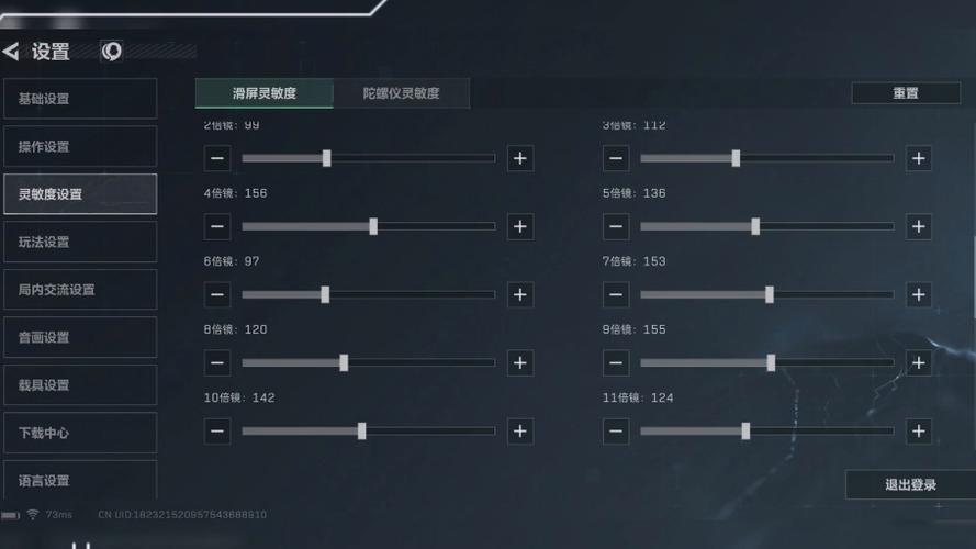 全陀螺仪灵敏度