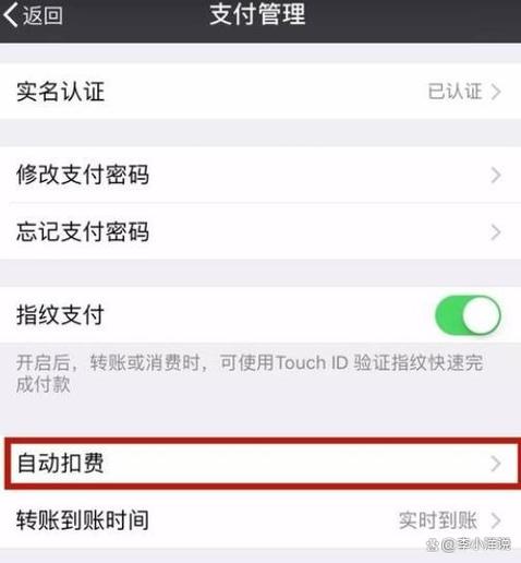 微信扣费服务是什么意思图标