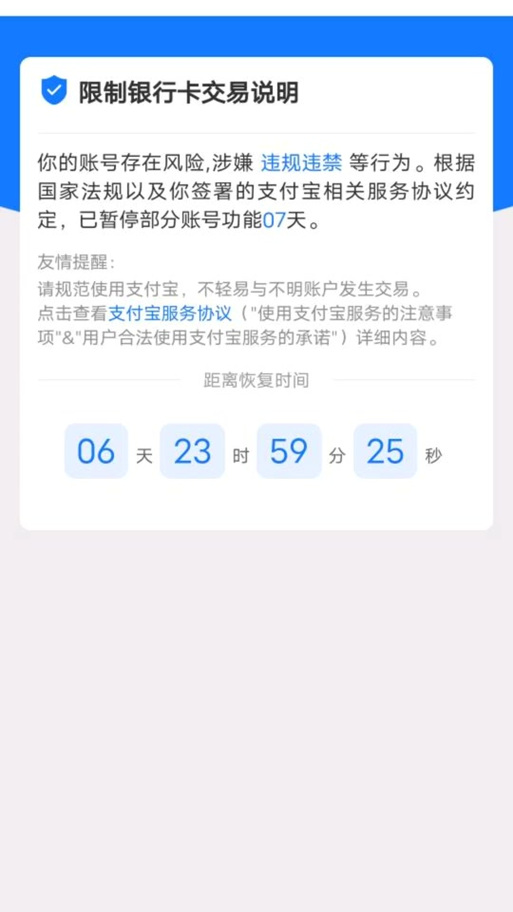 支付宝账户安全险