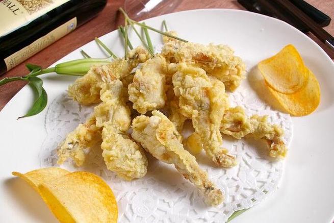 油炸田鸡