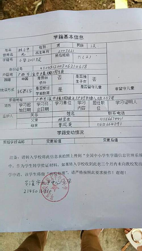 孩子的学籍号是什么图标