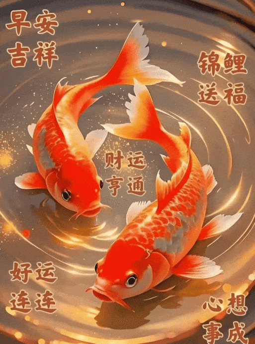 锦鲤动态壁纸特点