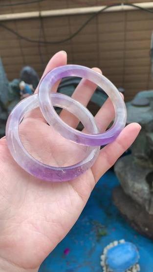 紫爆晶手镯怎么买图标