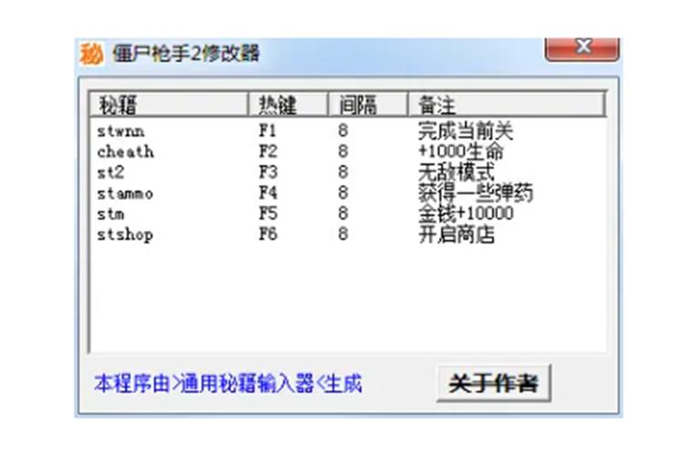 僵尸枪手MOD版悬浮窗修改器