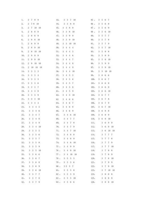 二十四点题目50道图标