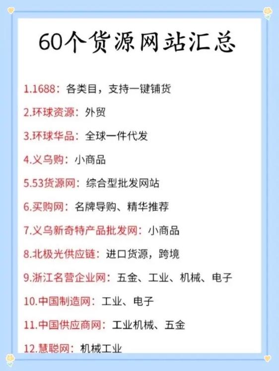 拿货网批发平台