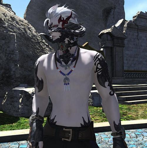 ff14龙男脸型示意图图标