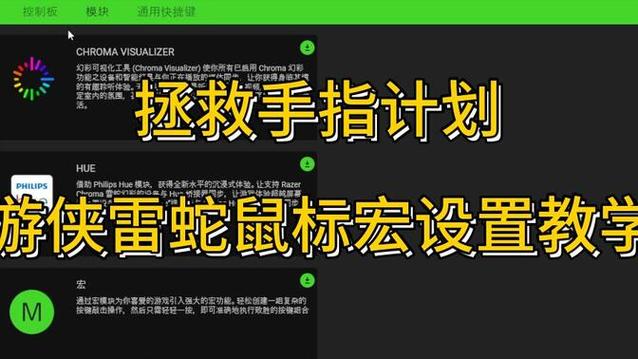 雷蛇蝰蛇标准版穿越火线鼠标宏设置图标