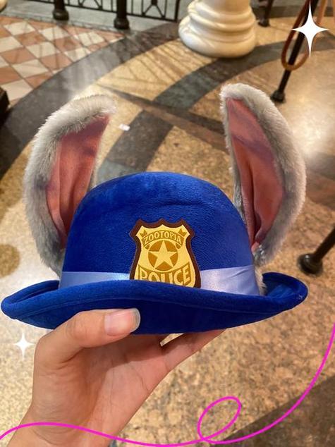 迪士尼朱迪警官帽子