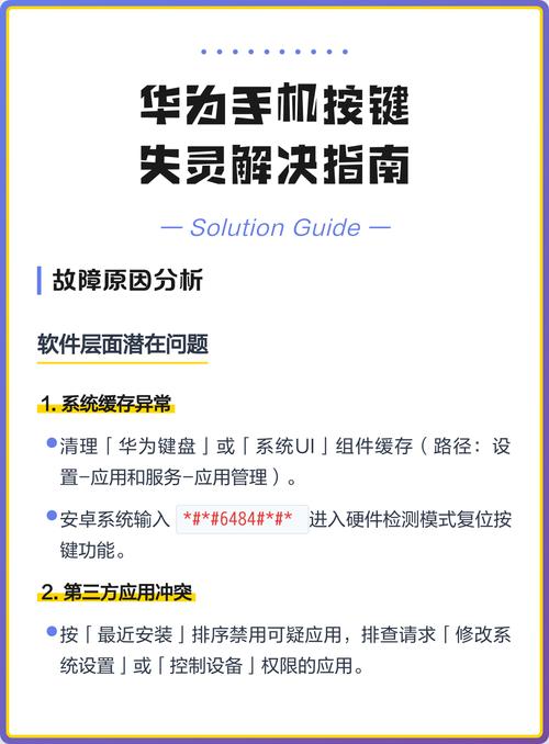 华为手机右侧按键失灵的解决方法图标