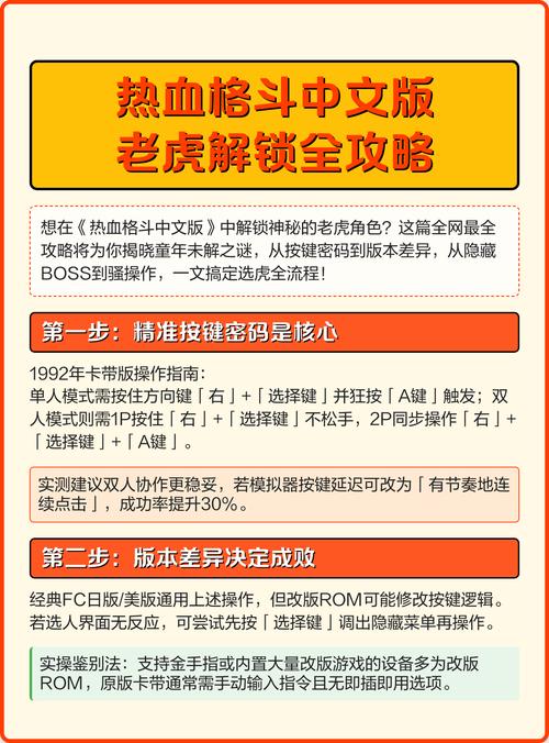 热血格斗怎么调老虎