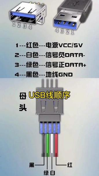 鼠标线各线颜色代表什么