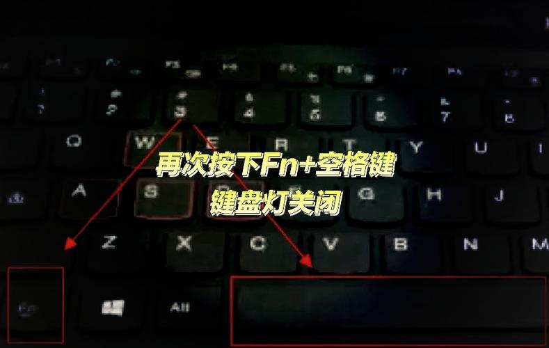 如何开关电脑键盘灯图标