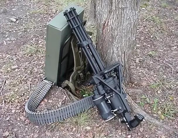中国的m134重机枪