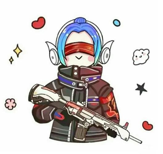 和平精英人物头像q版